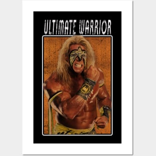 Vintage Wwe Ultimate Warrior Posters and Art